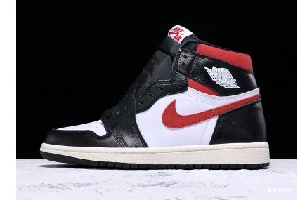 RED AIR WHITE 1 555088-061 GYM JORDAN BLACK 0813